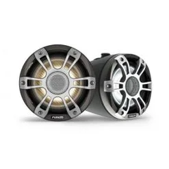 Fusion SG-FLT653SPG 6,5-Zoll-Sport-Tower-Lautsprecher, Grau, CRGBW-LED, 2er-Set