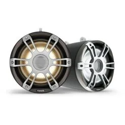 Fusion SG-FLT883SPG 8,8-Zoll-Sport-Tower-Lautsprecher In Grau – CRGBW-LED – 2er-Set