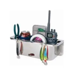 Tempress Fish-On Cockpit Organizer Edelstahl