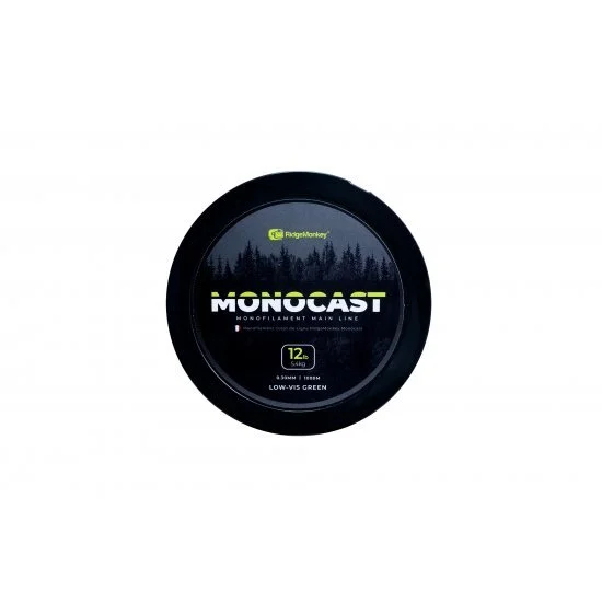 RidgeMonkey MonoCast Monofilament Main Line 0.30mm 1000m