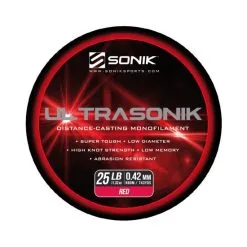 Sonik Ultrasonik Monofilament Red 0.42mm 680m