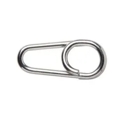 Savage Gear Custom Salt Split Ring Snaps S 15 Stück