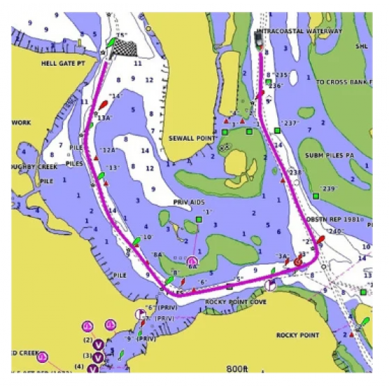 Garmin Bluechart G3 MicroSD/SD - Benelux Offshore & Inland – Bild 2
