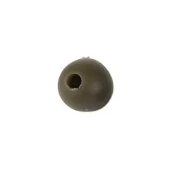 Carp Spirit Rubber Beads 6MM Weed Green - 25 Pieces