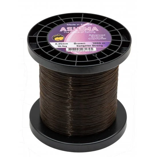 Ashima Gangster Strong Brown 1000m Sink 0.25mm