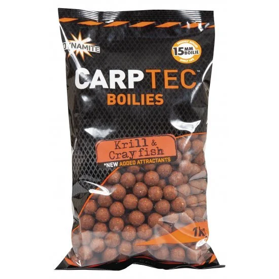 DYNAMITE BAITS Dynamite CarpTec Boilies Krill Und Krebse 20mm 1,8kg