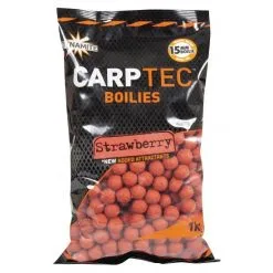 DYNAMITE BAITS Dynamite CarpTec Boilies Strawberry 20mm 1,8kg