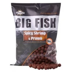 DYNAMITE BAITS Dynamite Spicy Shrimp And Prawn Boilies 15mm 1.8kg
