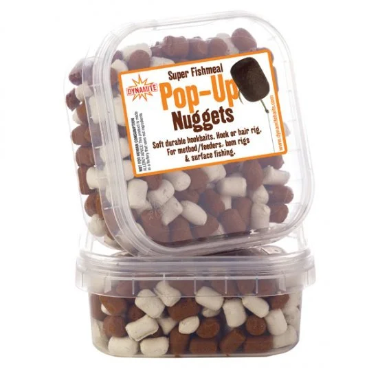 DYNAMITE BAITS Dynamite Match Pellets White Brown Pop-ups