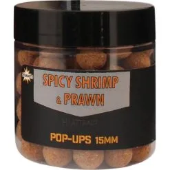 DYNAMITE BAITS Dynamite Spicy Shrimp And Prawn Pop-Ups 15mm