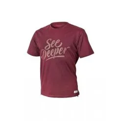 Fortis Eyewear T-Shirt See Deeper Maroon