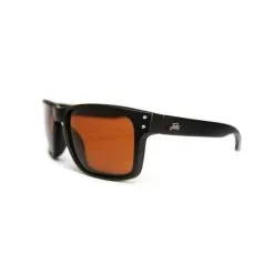 Fortis Eyewear Sunglasses Bays Matte Black Brown Lenses