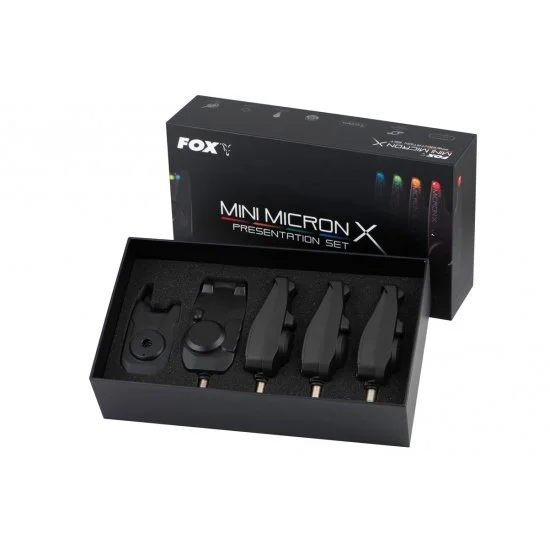 Fox Mini Micron X Inc Hardcases 4 Rod Set