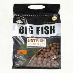 DYNAMITE BAITS Dynamite Hot Fish And GLM Boilies 20mm 1.8kg
