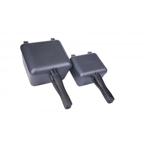 RidgeMonkey Connect Deep Pan & Griddle Standard-Granit-Edition – Bild 7