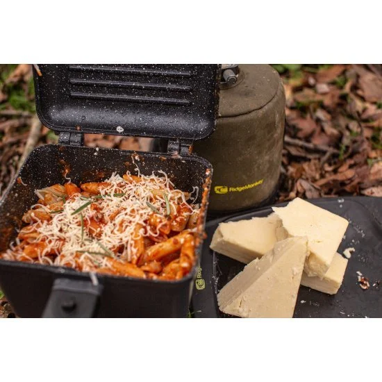 RidgeMonkey Connect Deep Pan & Griddle Standard-Granit-Edition – Bild 11