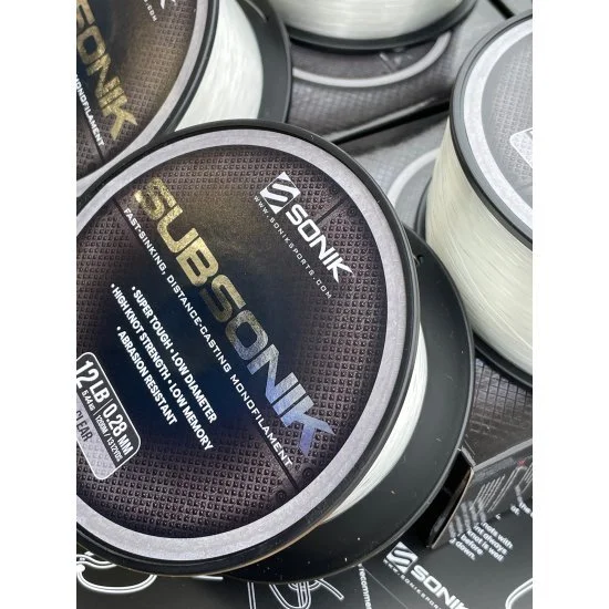 Sonik Subsonik Monofilament Clear 0.28mm 3000m – Bild 6