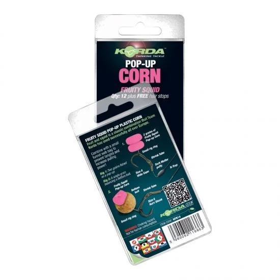 Korda Pop Up Corn Fruity Squid Pink