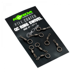 Korda PTFE QC Ring Swivel Size 11 (8 Pcs)