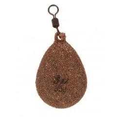 Korda Textured Flat Pear Swivel Lead