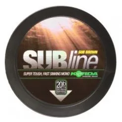 Korda Subline Brown 15lb 0.40mm