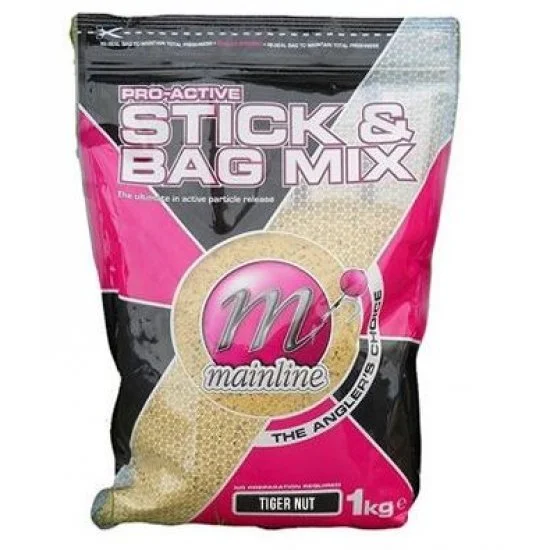 Mainline Pro Active Bag And Stick Mix Tiger Nut 1kg