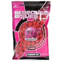 Mainline Shelf Life Ready Made Boilies Strawberry Zest 15mm 450g