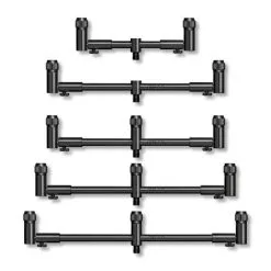 Solar Tackle Solar Black-Lite Pro-Loc Adjustable 3 Rod Buzzer Bar Large