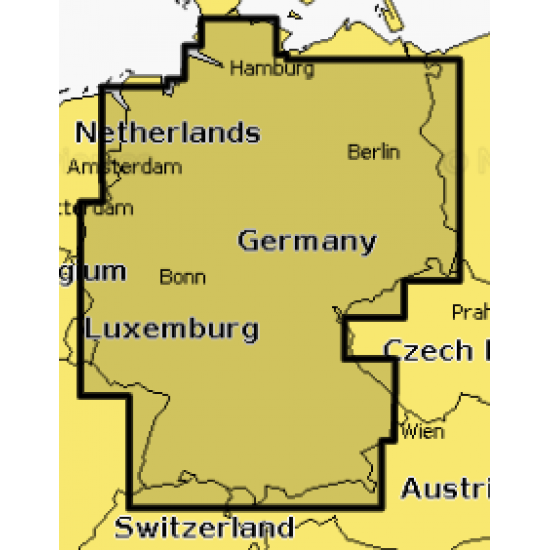 Navionics Small+ MSD Card - Germany Inland