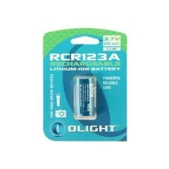 Olight RCR123A Battery 3.7V 650 MAh Rechargeable