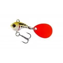 Westin DropBite Tungsten Spin Tail Jig 2cm 13g Pearl Stichling