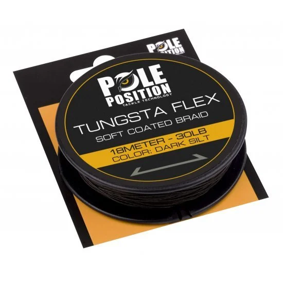 Pole Position Tungsta Flex Dark Silt 30lb 18m