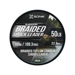 Sonik Braided Shock Leader 50lb 100m