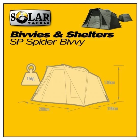 Solar Tackle Solar SP Spider Bivvy – Bild 2