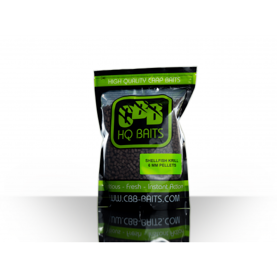 CBB Baits CBB Shellfish Krill Pellets 1kg