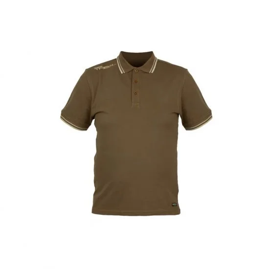 Shimano Tactical Pique Polo Hellbraun
