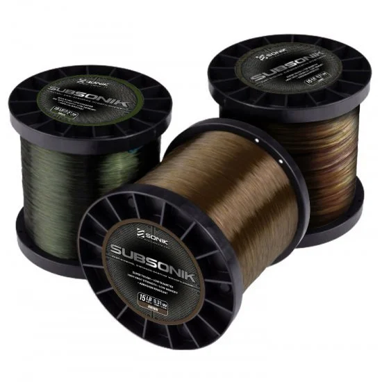 Sonik Subsonik Monofilament Brown 0.41mm 3000m – Bild 2