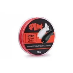 Spomb Braid Red 20lb 300m