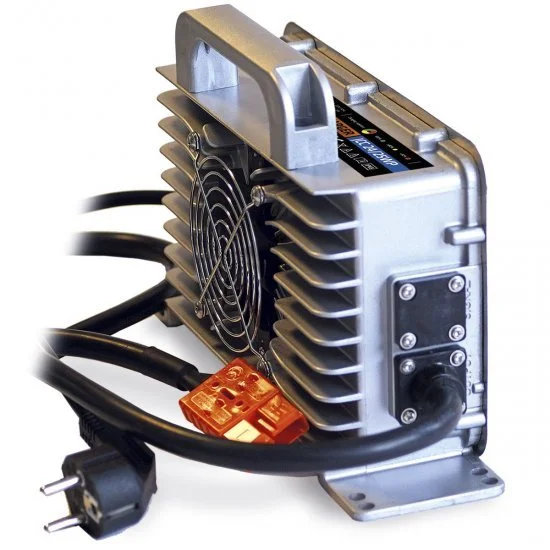 Jarocells 24V25A Ladegerät IP65 Anderson Stecker Grau Wasserdicht – Bild 2