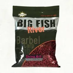 DYNAMITE BAITS Dynamite Big Fish River Pellets Shrimp And Krill 4-6-8mm 1.8kg