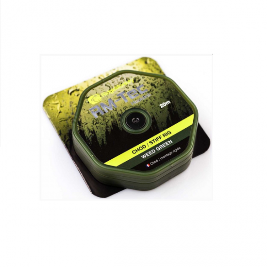 RidgeMonkey RM-TEC Chod Stiff Rig Material Weed Green 25lb 20mtr – Bild 2