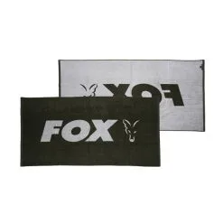 Fox Beach Towel Green And Silver