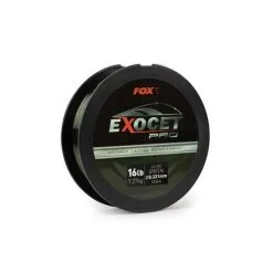 Fox Exocet Pro Monofilament Lo-Vis Grün 0,261 Mm 1000 M
