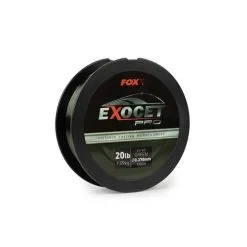 Fox Exocet Pro Monofilament Lo-Vis Grün 0,261 Mm 1000 M