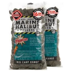 DYNAMITE BAITS Dynamite Marine Halibut Pellets Pre-Drilled 21mm 900g