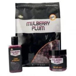 DYNAMITE BAITS Dynamite Mulberry Plum Boilies 15mm 1kg