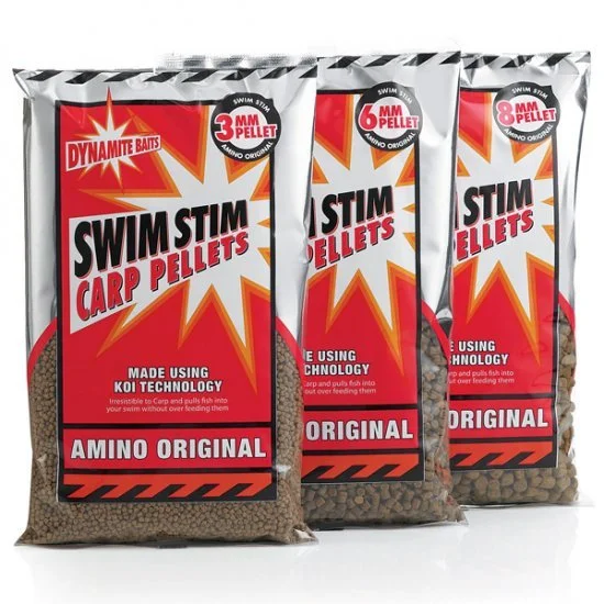 DYNAMITE BAITS Dynamite Swim Stim Original Pellets 8mm 900g