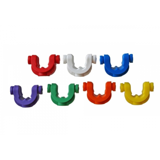 JAG Products Lockdown Rod Grip Small Black Inserts Pack 6 – Bild 2