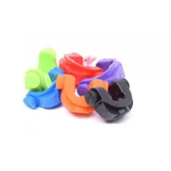 JAG Products Lockdown Rod Grip Large Red Inserts Pack 6