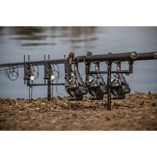 Solar Tackle Solar Black-Lite Pro-Loc Adjustable 2 Rod Buzzer Bar Front – Bild 9